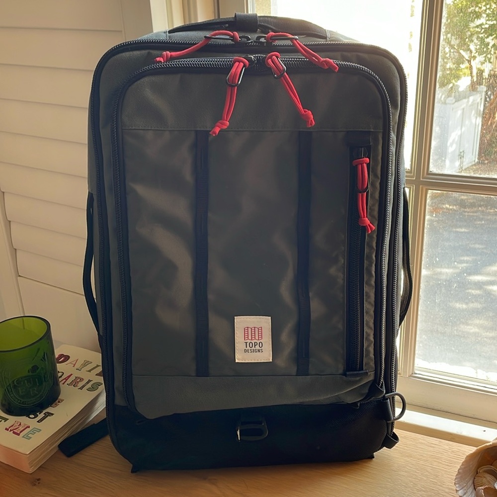 Topo Designs 30L Global Travel Bag in Charcoal